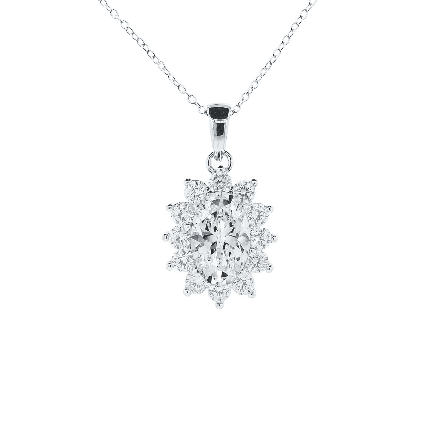 Pack of 3 - Calliope, Sage, Isla 18k White Gold Plated Necklace for Women