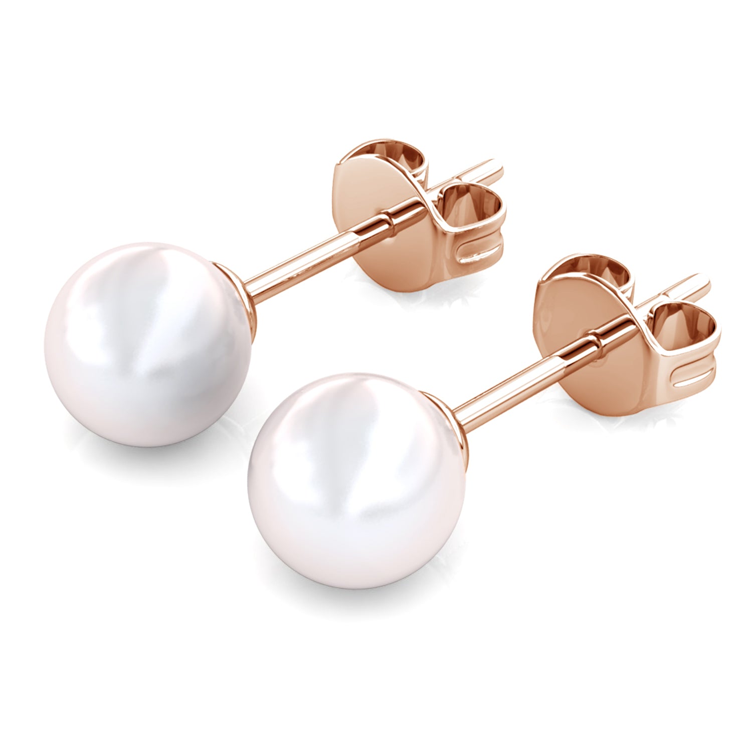 Vivienne “Brave” 18k Gold Plated Pearl Stud Earrings