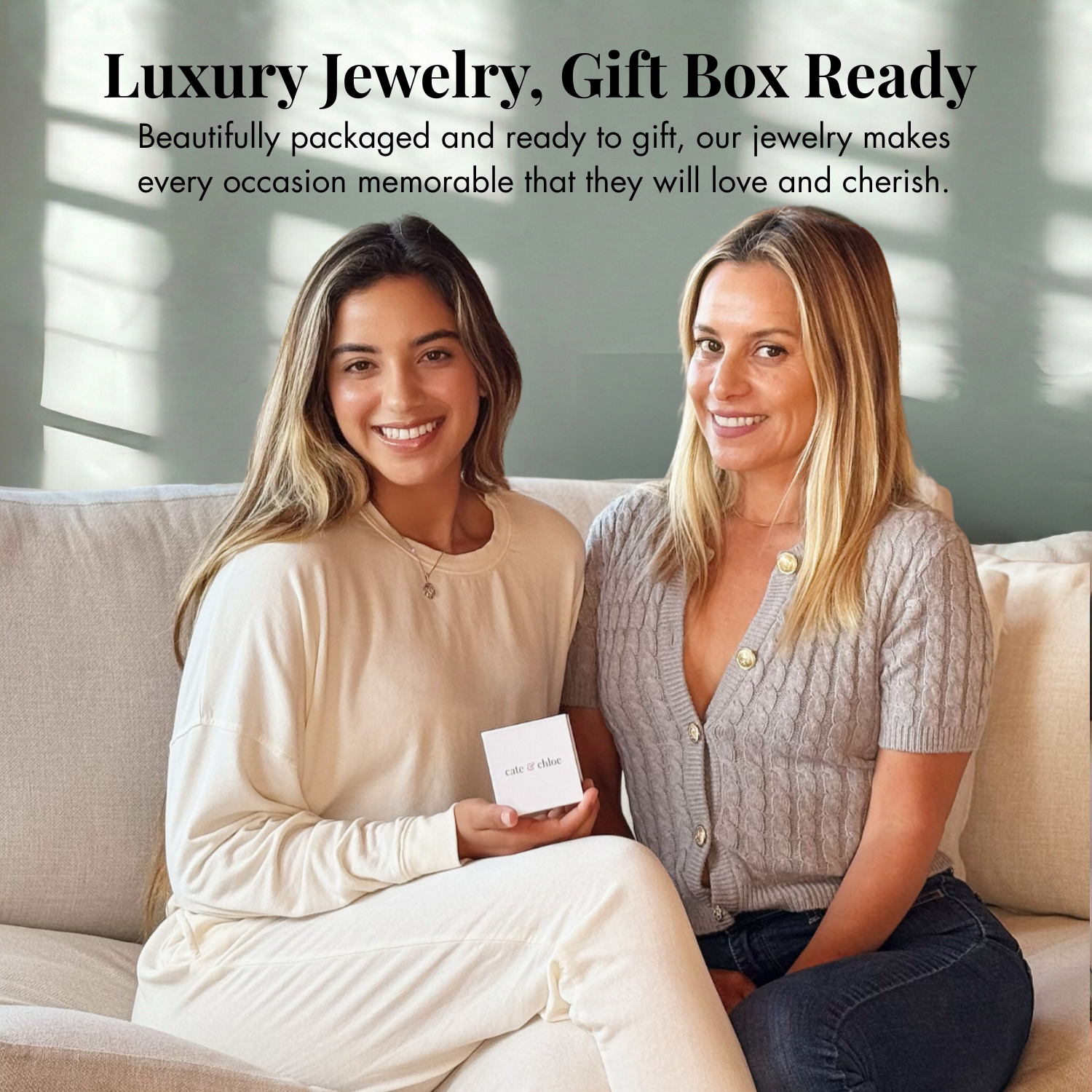 Laya 18k White Gold Pendant Necklace and Earrings Jewelry Set with Swarovski Crystals  — Final Sale