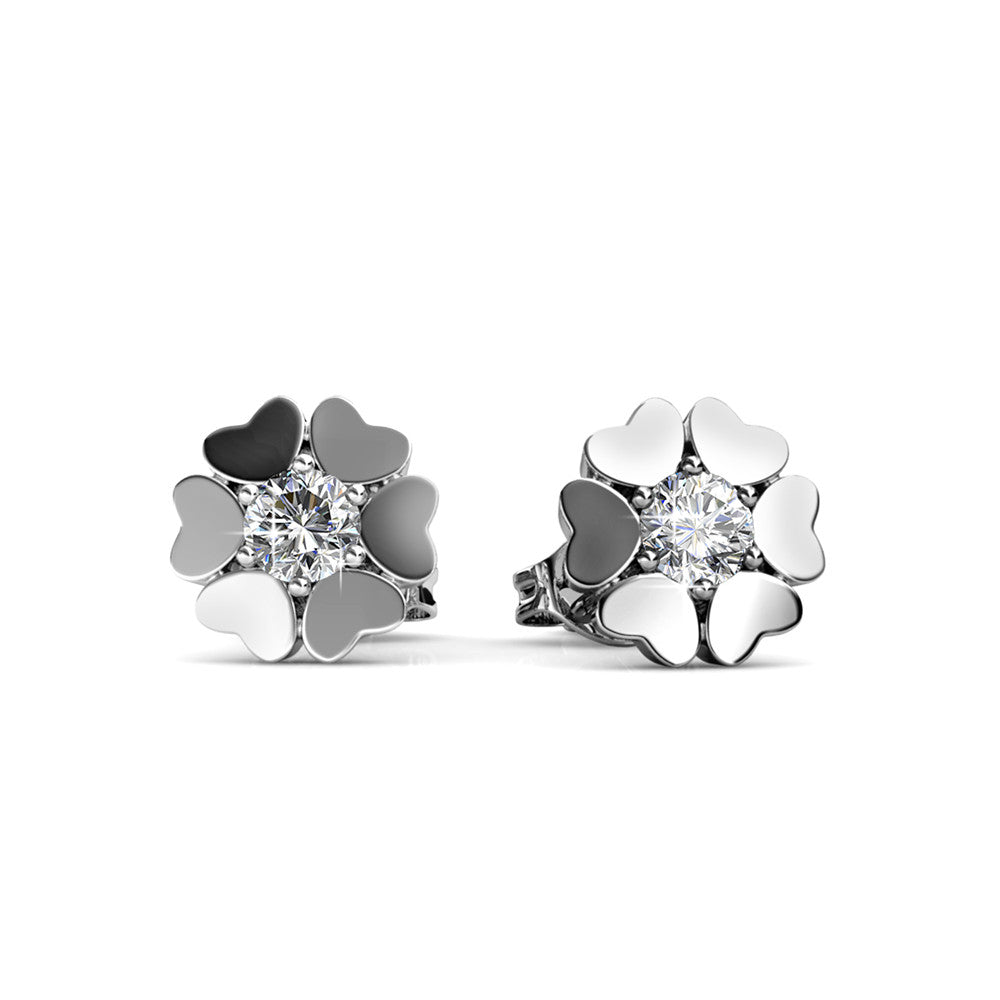 Khloe Heart Stud Earrings
