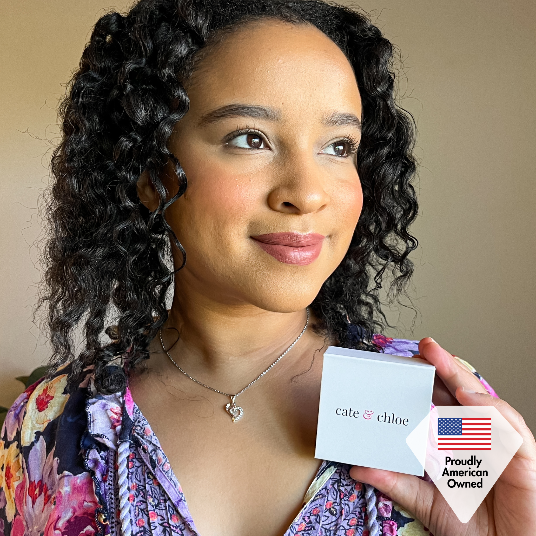 Cecilia, Amora, Laila 18k White Gold Plated Necklace for Women (Set of 3)