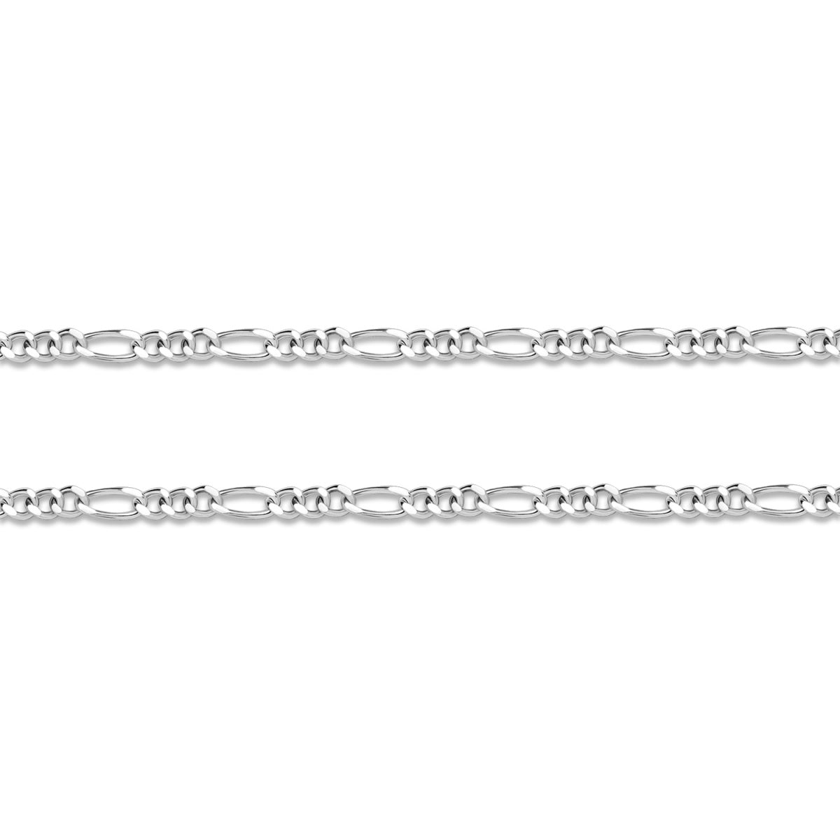 Lainey 18k White Gold Plated Stacking Necklace Chain
