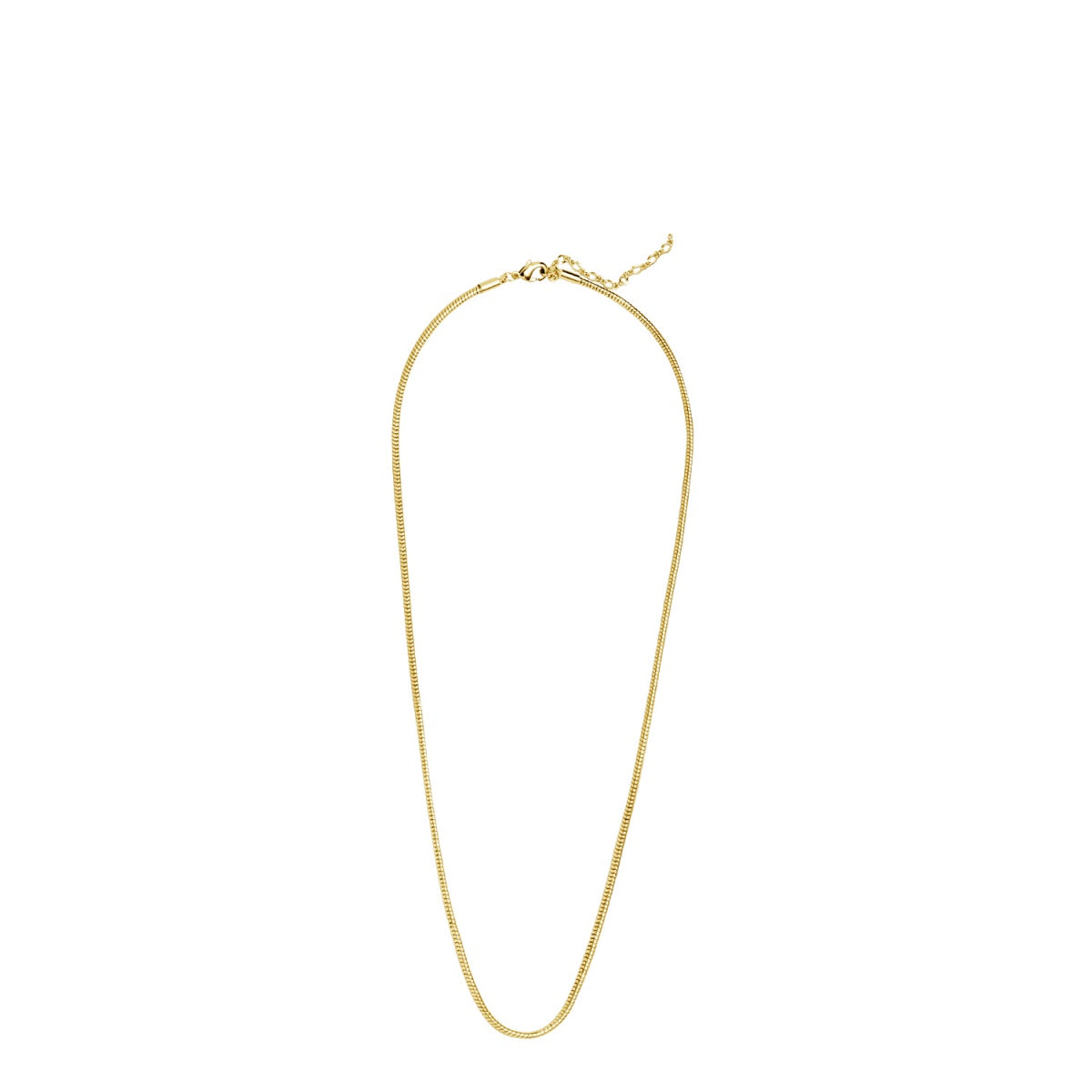 Peyton 18k White Gold Plated Stacking Necklace Chain