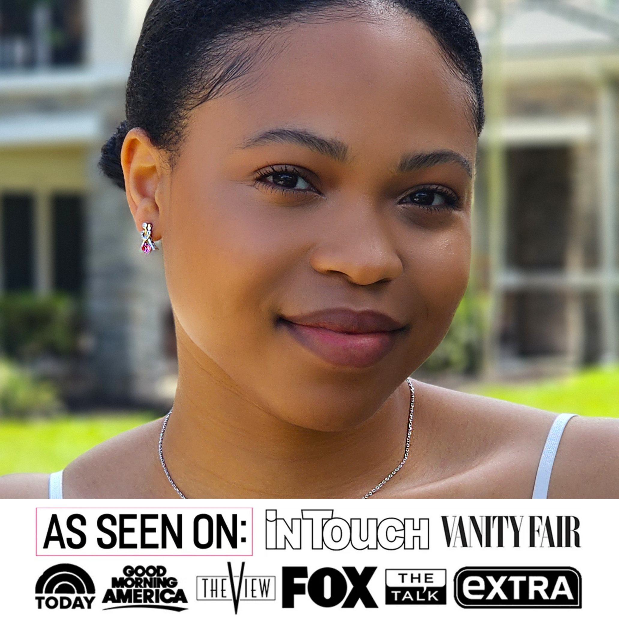 Serenity Birthstone 18k White Gold Plated Drop Earrings with Round Cut Swarovski Crystals